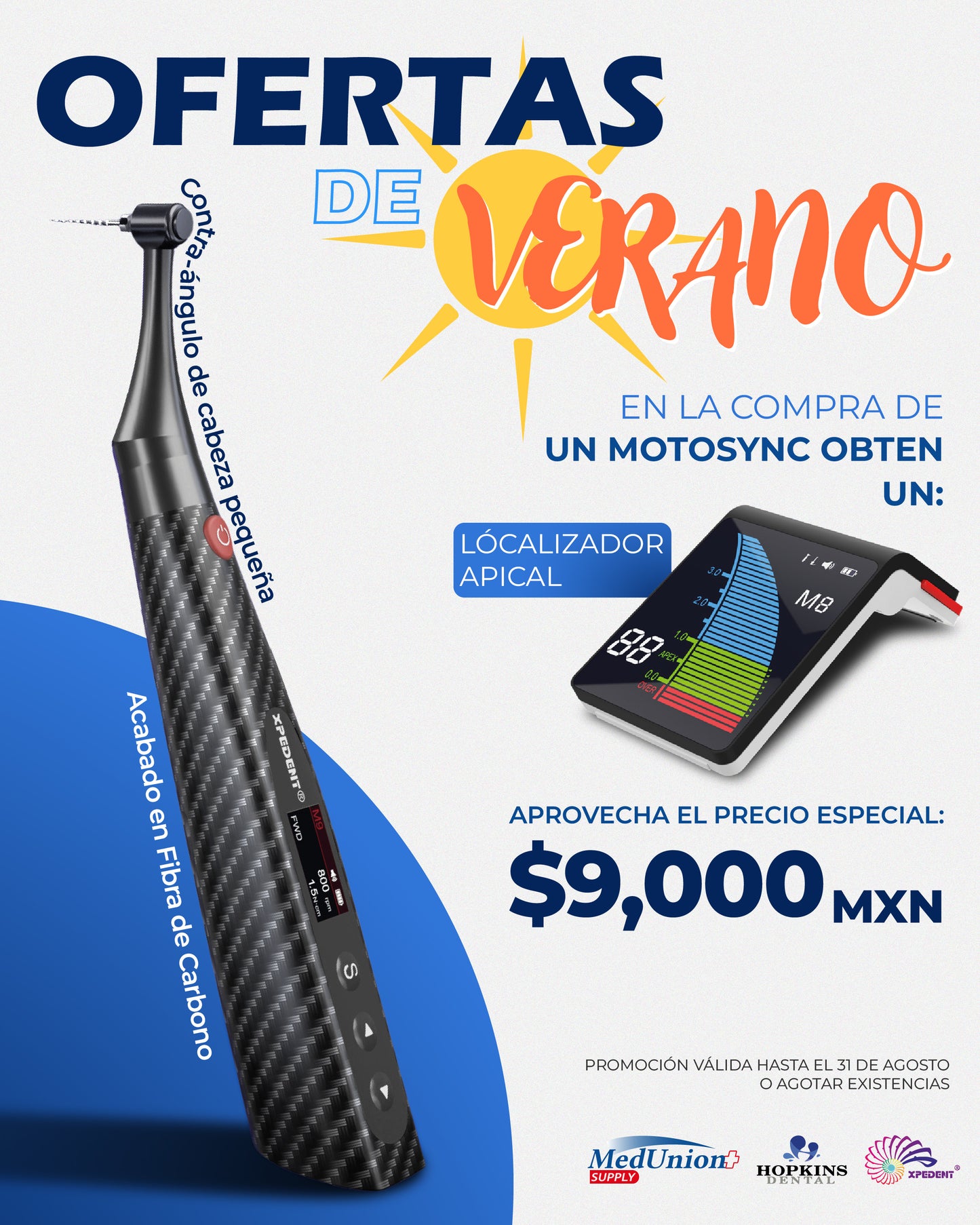 OFERTAS DE VERANO - ENDOMOTOR+LOCALIZADOR APICAL