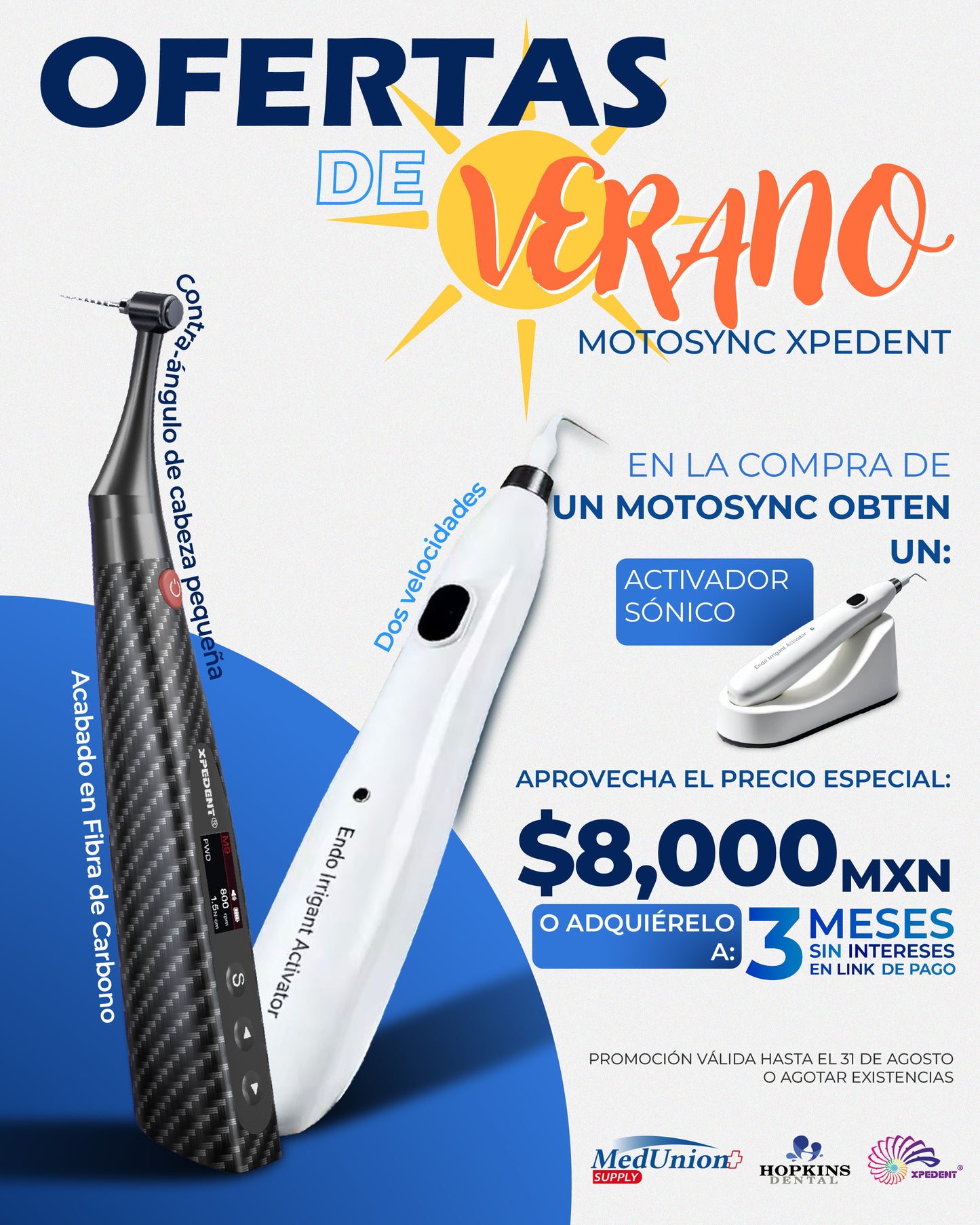 OFERTA DE VERANO - ENDOMOTOR+ACTIVADOR SONICO